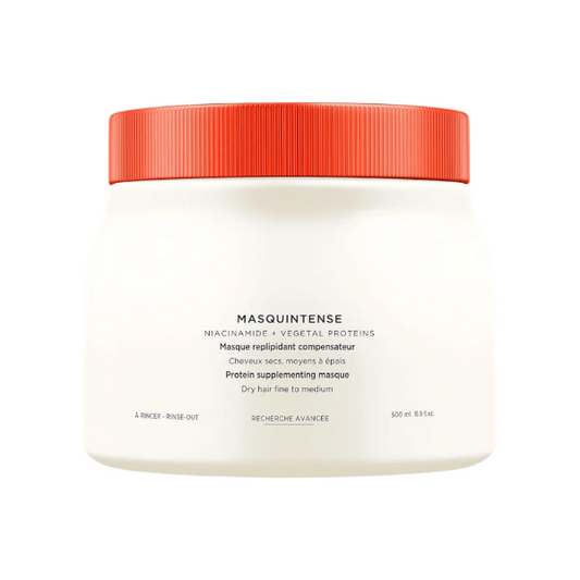Kérastase Nutritive Masquintense for Very Dry Hair Fine to Medium 500ml professional deep nourishing hair mask that hydrates dry hair, improves softness, enhances shine, and leaves hair smooth and manageable.