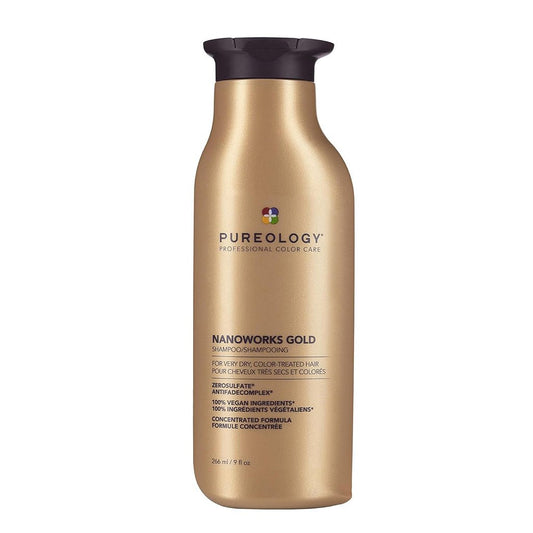 Pureology Nanoworks Gold Shampoo – 266 ml & 1000 ml