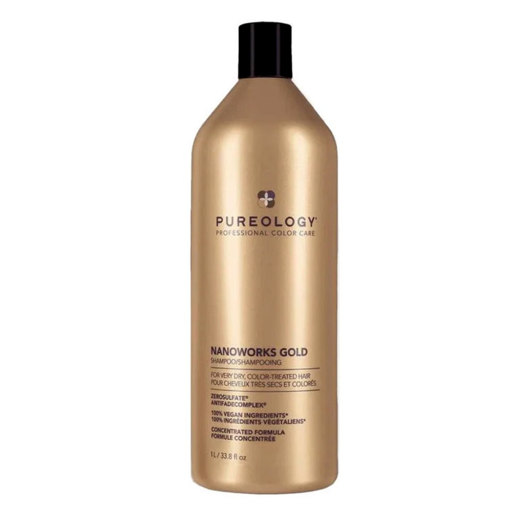 Pureology Nanoworks Gold Shampoo - 266ml & 1000ml