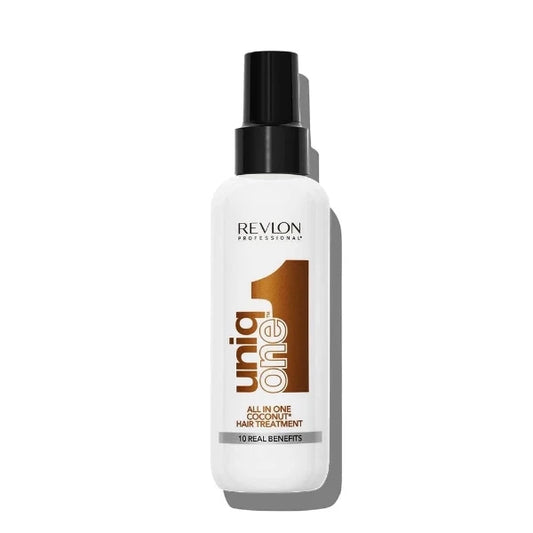 Revlon Uniq One All In One Coconut Hair Treatment leave in spray 150ml with coconut fragrance for damaged hair