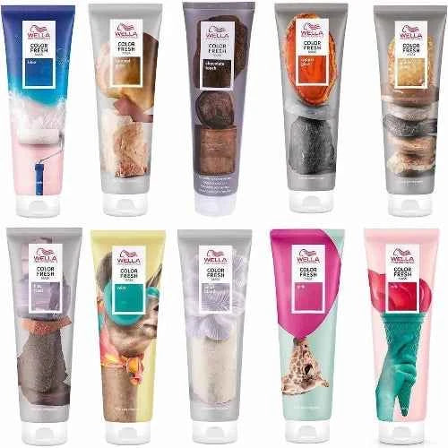 Wella Professionals Color Fresh Mask 150ml – Temporary Hair Color Depositing Mask for Shine, Hydration & Vibrant Tone Refresh