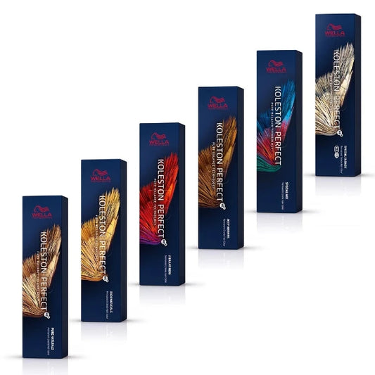Wella Koleston Perfect Me+ Permanent Hair Color 60ml professional salon permanent hair colour available in all shades with up to 100% grey coverage