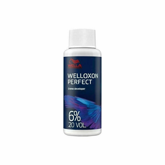 Wella Professionals Welloxon Perfect Developer 20 Vol 6% 60ml hair colour developer bottle