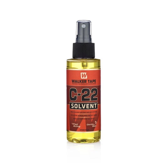 walker C22 Solvent Fast-Acting Hypoallergenic & Skin-Safe Remover for Lace Wigs Toupees & Hair System Tape remover