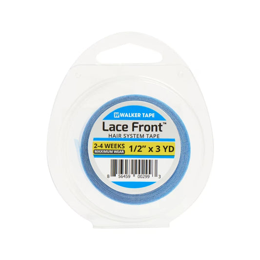 Walker brand 1/2 x 3 yards long lasting hold Hypoallergenic, Adhesive for Lace Front Wigs & Hair Systems