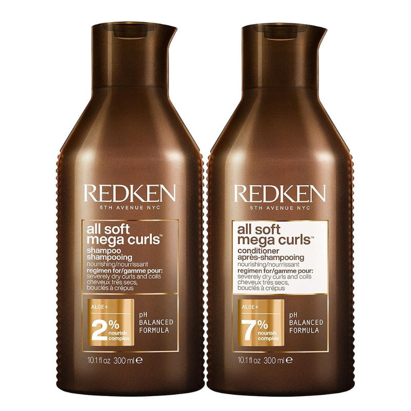 Redken All Soft Mega Curls Shampoo and Conditioner Duo 300ml for curly hair