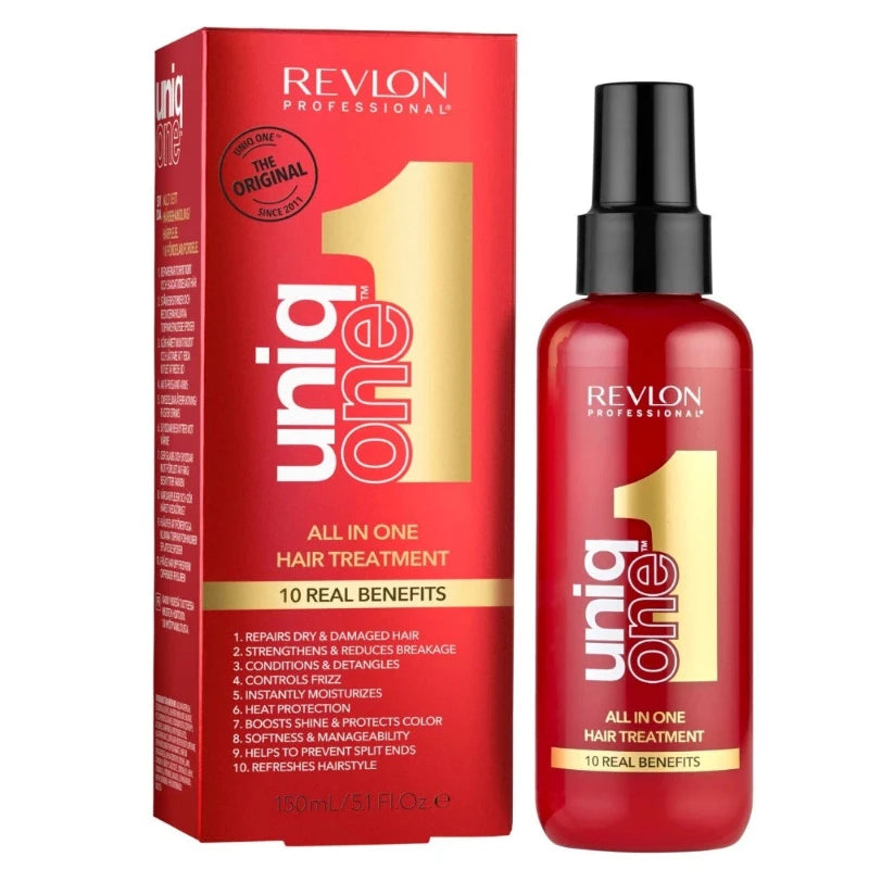 Revlon Uniq One All In One Professional Hair Treatment leave in spray 150ml for damaged and frizzy hair