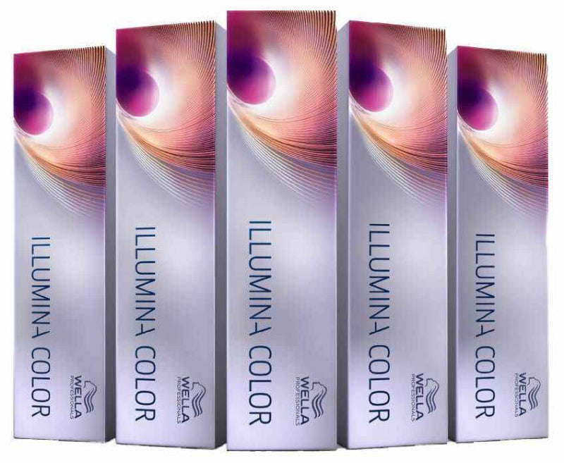 Wella Professional Illumina Hair Color 60ml luminous permanent professional hair dye with Microlight Technology