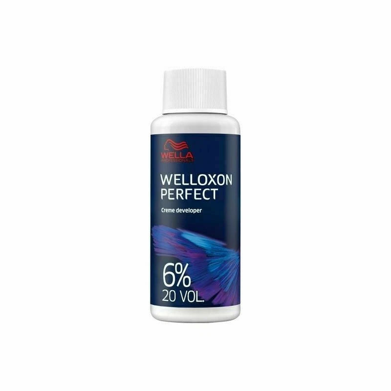 Wella Professionals Welloxon Perfect Developer 20 Vol 6% 60ml hair colour developer bottle
