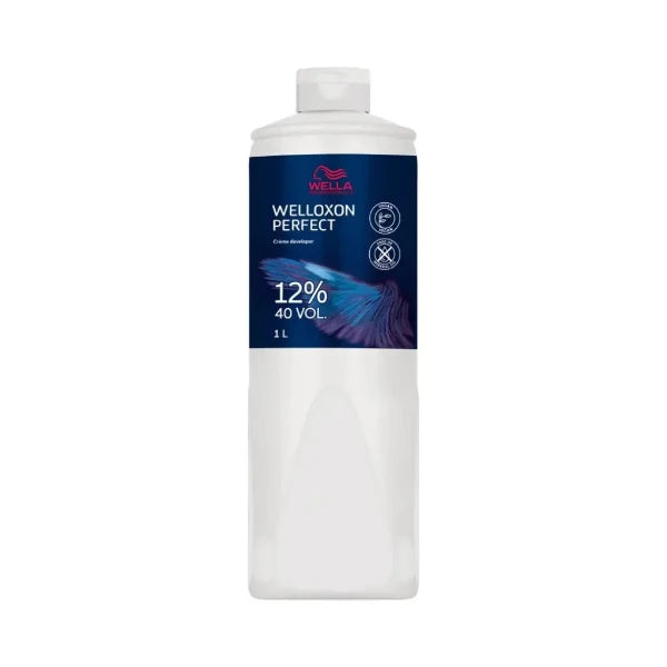 Shop Wella 12% 40 Vol Developer for high-lift colouring and bleaching. Salon-quality results. Sizes: 500ml & 1000ml