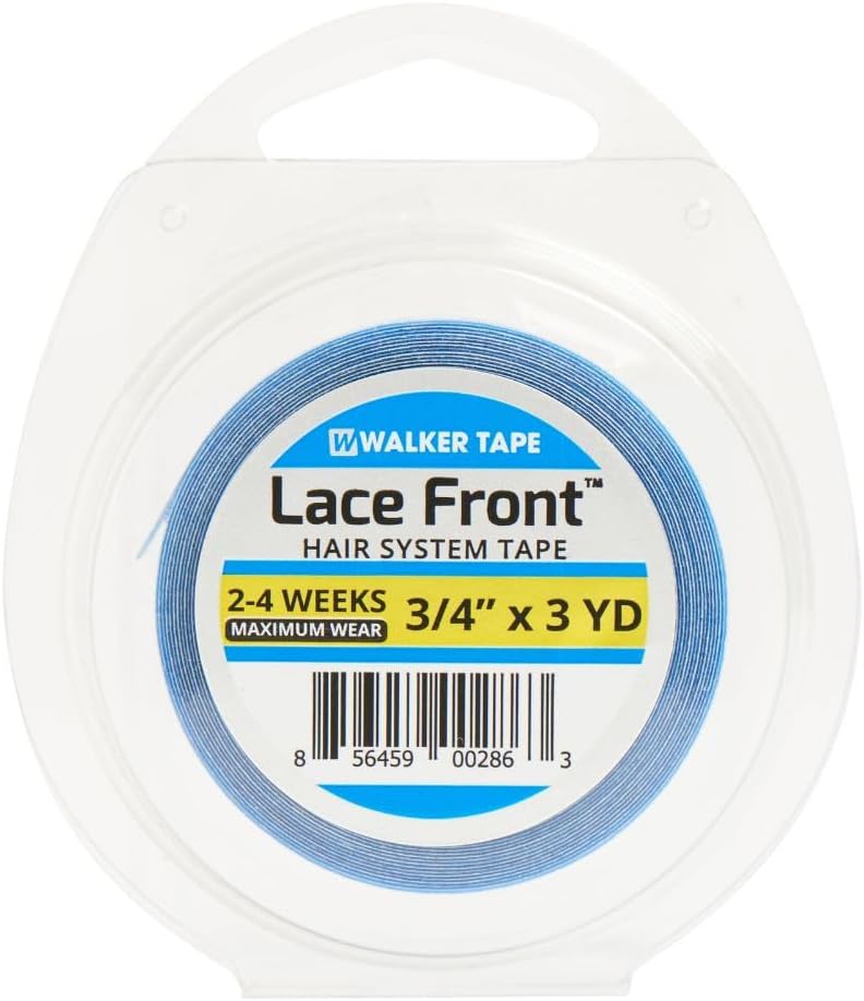 Walker Tape 3/4 inch lace front adhesive for natural wig and toupee application 