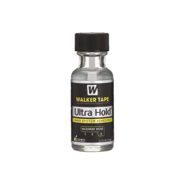 Walker Ultra Hold brush on adhesive 0.5 fl oz wig glue for strong long lasting hold